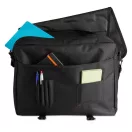 Geanta pentru documente, compartimente diverse, Everestus, GD01, poliester 600D, negru