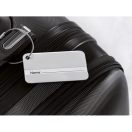 Eticheta pentru valiza, aluminiu, matt silver