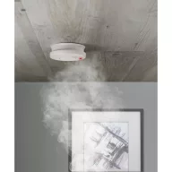 Detector fum, Plastic, white