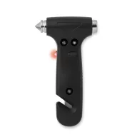 Ciocan de urgenta 3 in 1, Plastic, black