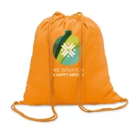Sacosa din bumbac 100 gr/m2, c, orange
