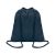 Saculet cu snur, 2410E23056, Everestus, 37 x 41 cm, Bumbac, Albastru marin francez