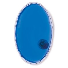   Pernuta ovala cu gel cald, materiale multiple, transparent blue
