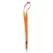 Lanyard cu agatatoare metalica, 2x89 cm, Everestus, 20SEP1348, Poliester, Portocaliu