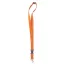 Lanyard cu agatatoare metalica, 2x89 cm, Everestus, 20SEP1348, Poliester, Portocaliu