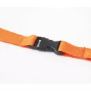 Lanyard cu agatatoare metalica, 2x89 cm, Everestus, 20SEP1348, Poliester, Portocaliu