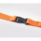 Lanyard cu agatatoare metalica, 2x89 cm, Everestus, 20SEP1348, Poliester, Portocaliu