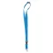 Lanyard cu agatatoare metalica, 2x89 cm, Everestus, 20SEP1351, Poliester, Turcoaz