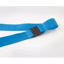 Lanyard cu agatatoare metalica, 2x89 cm, Everestus, 20SEP1351, Poliester, Turcoaz