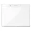 Suport ecuson, 10x8 cm, Everestus, 20SEP1282, PVC, Transparent