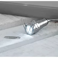 Lanterna extensibila, aluminiu, silver