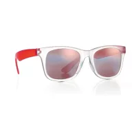 Ochelari de soare clasici, Everestus, OSSG046, plastic, rosu