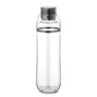   Sticla apa 700 ml, fara scurgeri, pahar inclus, fara BPA, Everestus, TR01, tritan, negru