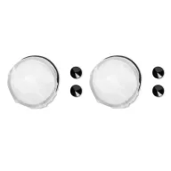 Set cu 2 parasolare auto, materiale multiple, black