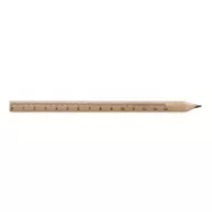   Creion tamplar cu gradatie 14 cm, 2401E15485, Everestus, 17.5x1x0.8 cm, Lemn, Natur