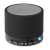 Boxa rotunda Bluetooth, materiale multiple, black