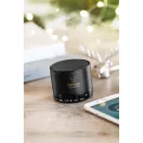 Boxa rotunda Bluetooth, materiale multiple, black