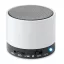 Boxa rotunda Bluetooth, materiale multiple, white