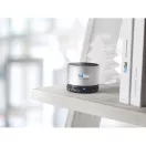 Boxa rotunda Bluetooth, materiale multiple, matt silver