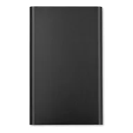 Baterie externa de 4000 mAh pl, aluminiu, black