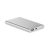 Baterie externa de 4000 mAh pl, aluminiu, matt silver