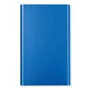 Baterie externa de 4000 mAh pl, aluminiu, royal blue