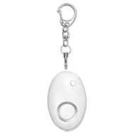 Breloc alarma, Everestus, KR0028, plastic, alb