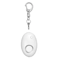 Breloc alarma, Everestus, KR0028, plastic, alb