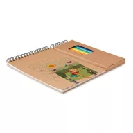 Set de colorat, Everestus, 20IAN1835, Bej, Hartie
