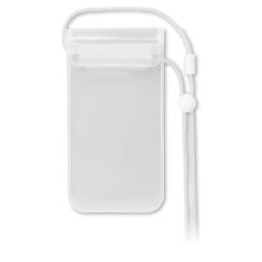 Husa impermeabila smartphone, PVC, transparent white