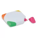 Evidentiator in forma dreptunghiulara, Plastic, white