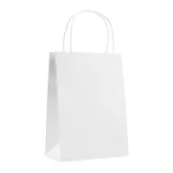 Punga mica de cadou, hartie, white