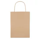 Punga mica de cadou., Paper, beige