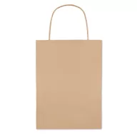 Punga mica de cadou., Paper, beige