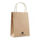Punga mica de cadou., Paper, beige