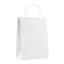 Punga medie de cadou, hartie, white