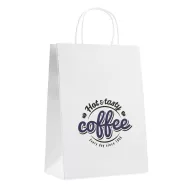 Punga mare de cadou, hartie, white