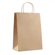Punga mare de cadou., Paper, beige