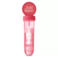 Sticluta cu baloane din sapun, materiale multiple, red