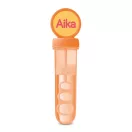 Sticluta cu baloane din sapun, materiale multiple, orange
