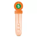 Sticluta cu baloane din sapun, materiale multiple, orange