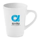 Cana ceramica de cafea 300 ml, Everestus, 20IAN1121, Alb