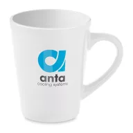 Cana ceramica de cafea 300 ml, Everestus, 20IAN1121, Alb