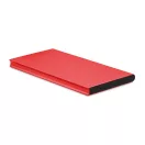 Baterie externa 8000 mAH, aluminiu, red