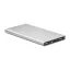 Baterie externa 8000 mAH, aluminiu, matt silver