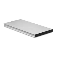 Baterie externa 8000 mAH, aluminiu, matt silver