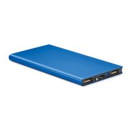 Baterie externa 8000 mAH, aluminiu, royal blue