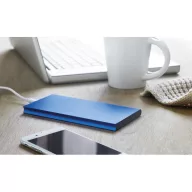 Baterie externa 8000 mAH, aluminiu, royal blue