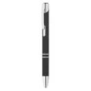 Pix metalic cu finisare cauciucata, aluminiu, black