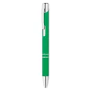 Pix metalic cu finisare cauciucata, aluminiu, green